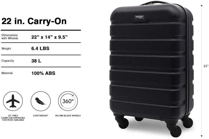 Wrangler Carry-On Luggage