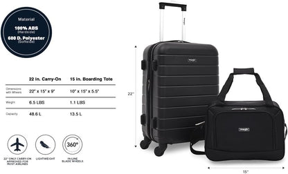Wrangler Hardside Luggage Set