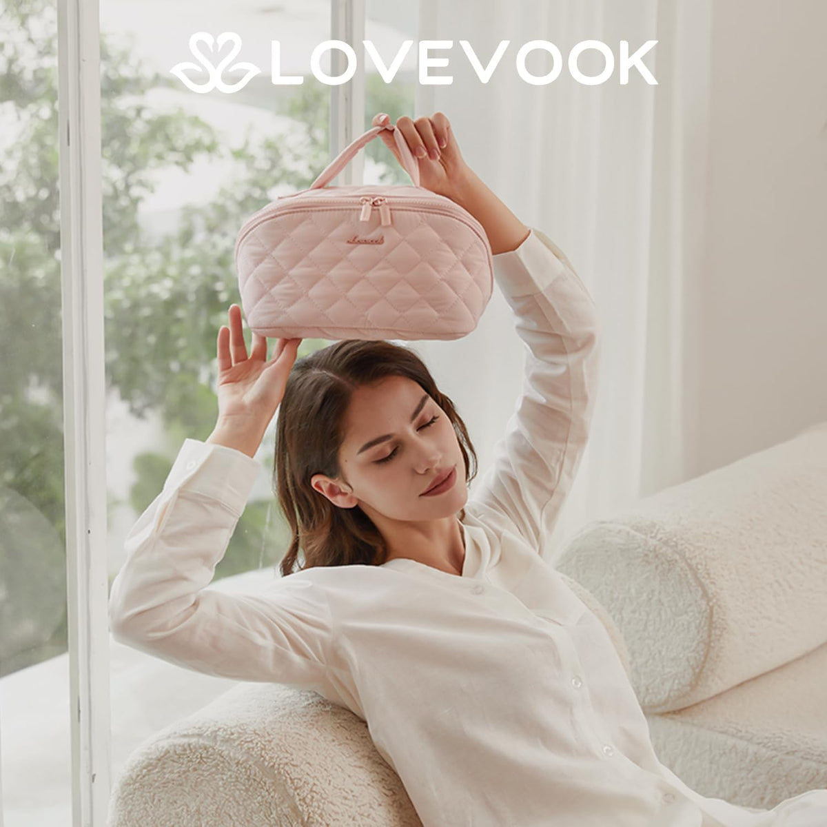 LOVEVOOK Travel Makeup Bag