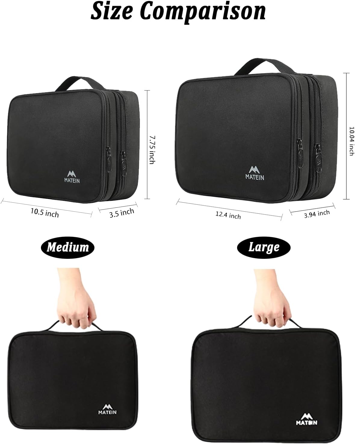 MATEIN Electronics Organizer Travel Case