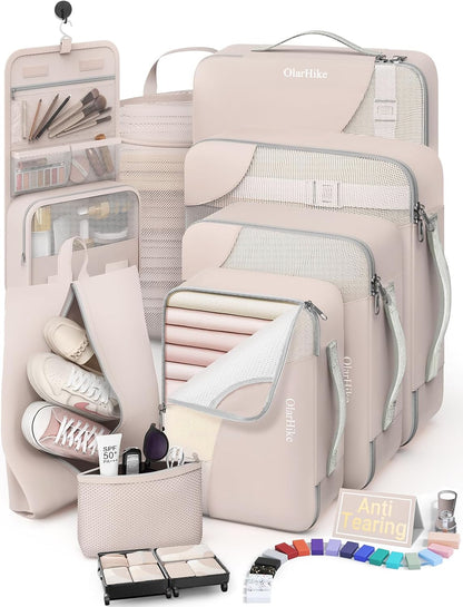 OlarHike Cream Packing Cubes