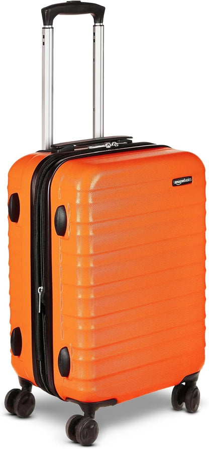 Orange ABS Carry-On Luggage