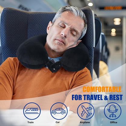 SAIREIDER Memory Foam Travel Pillow