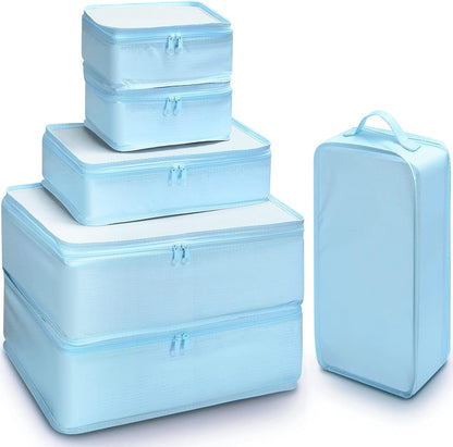 Mossio Packing Cubes with Shoe Bag