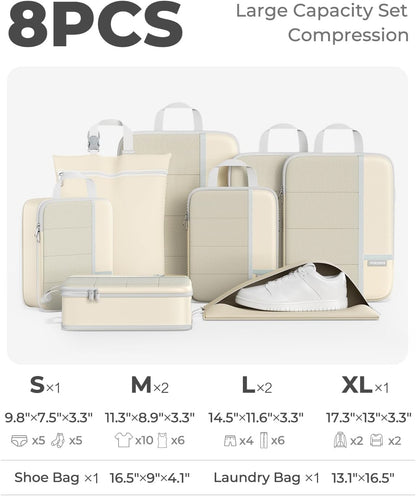 PERCOVER PRO Compression Packing Cubes