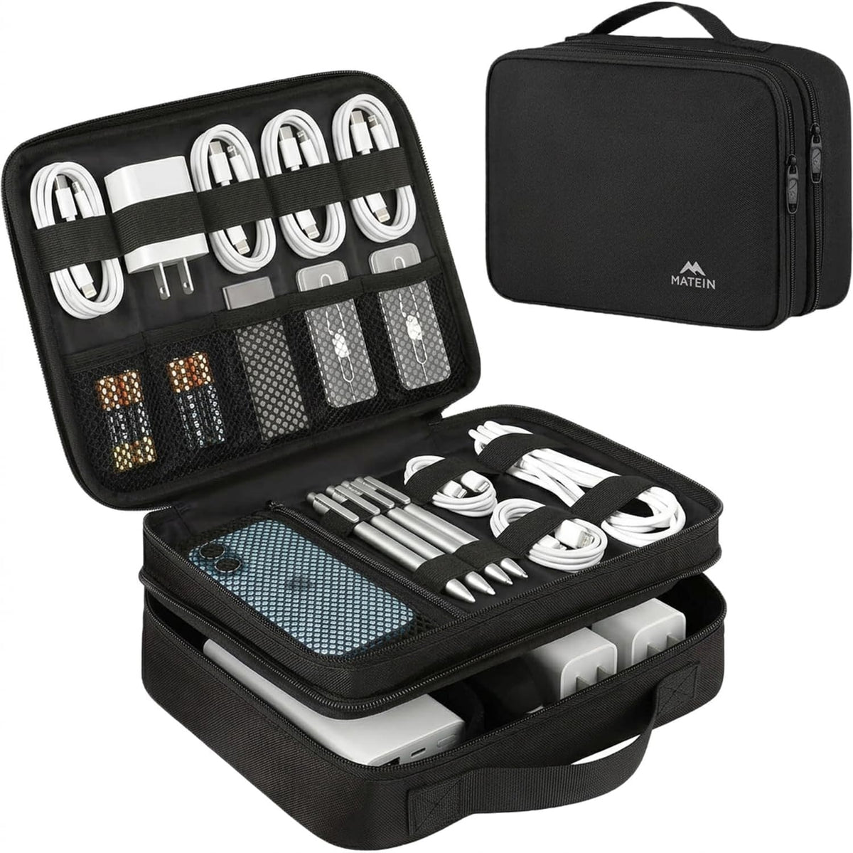 MATEIN Electronics Organizer Travel Case