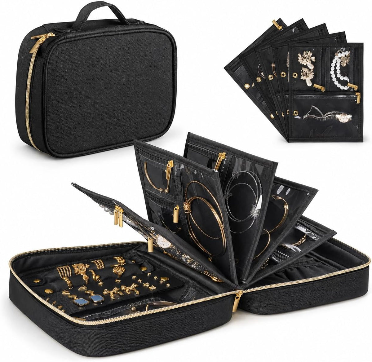 Vutlue Travel Jewelry Organizer