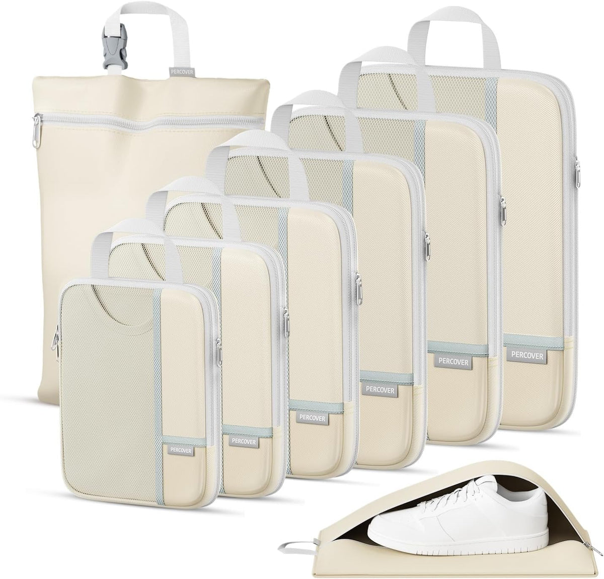 PERCOVER PRO Compression Packing Cubes