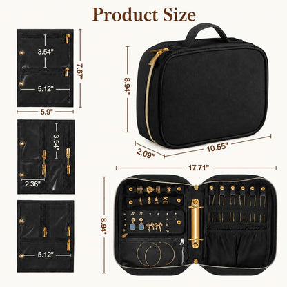 Vutlue Travel Jewelry Organizer