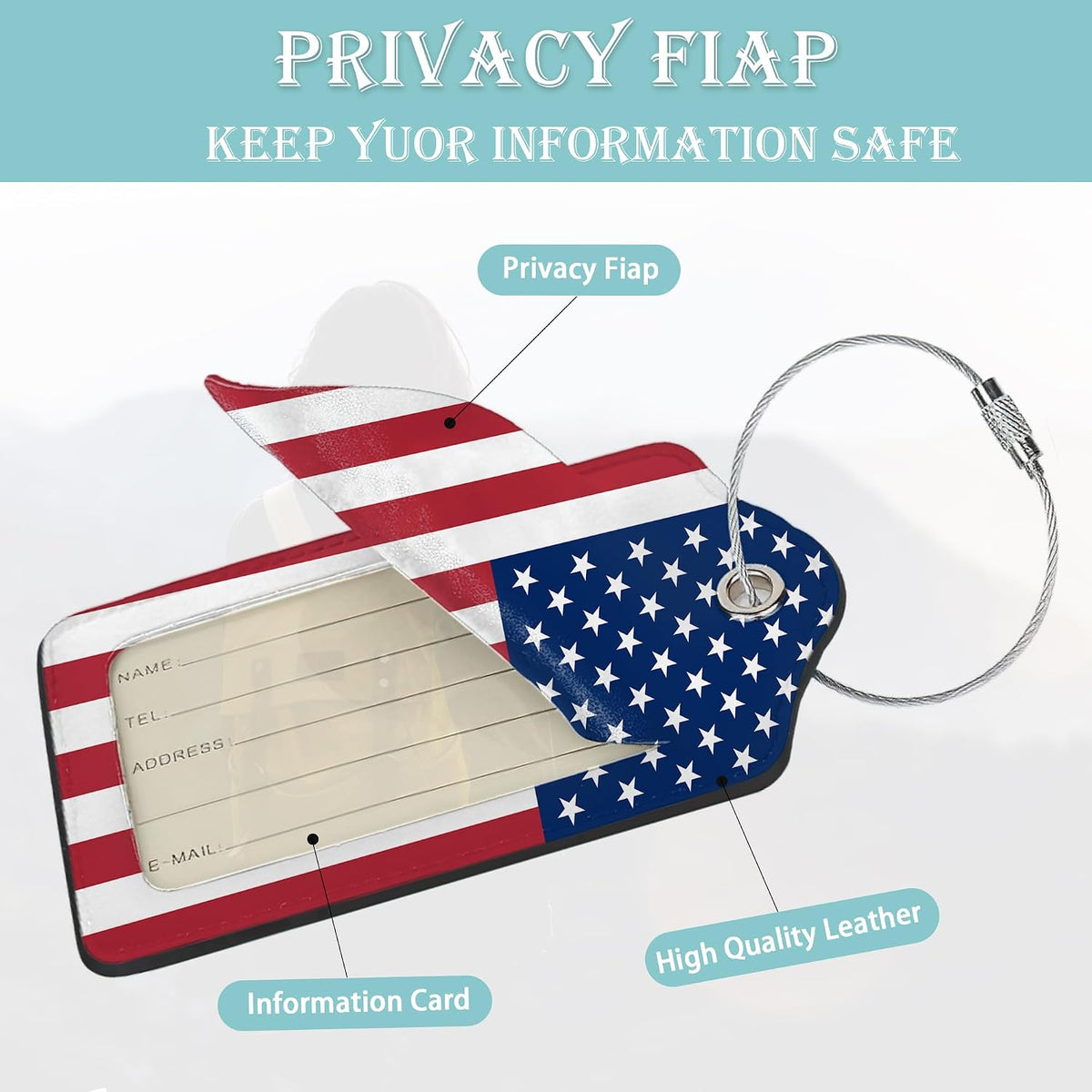 SKYDAWNY Luggage Tags