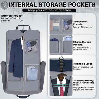 RAINSMORE Travel Garment Bag