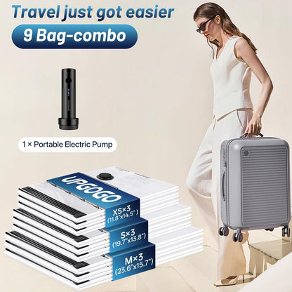 UPGOGO Travel Vacuum Bags