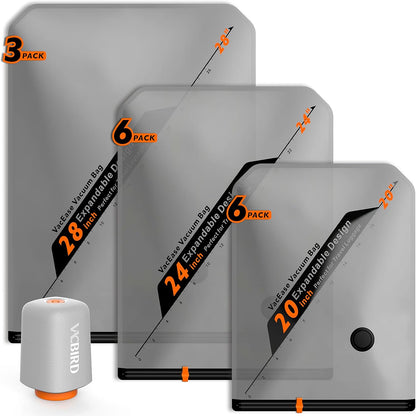 Vacbird Travel Storage Bags Set