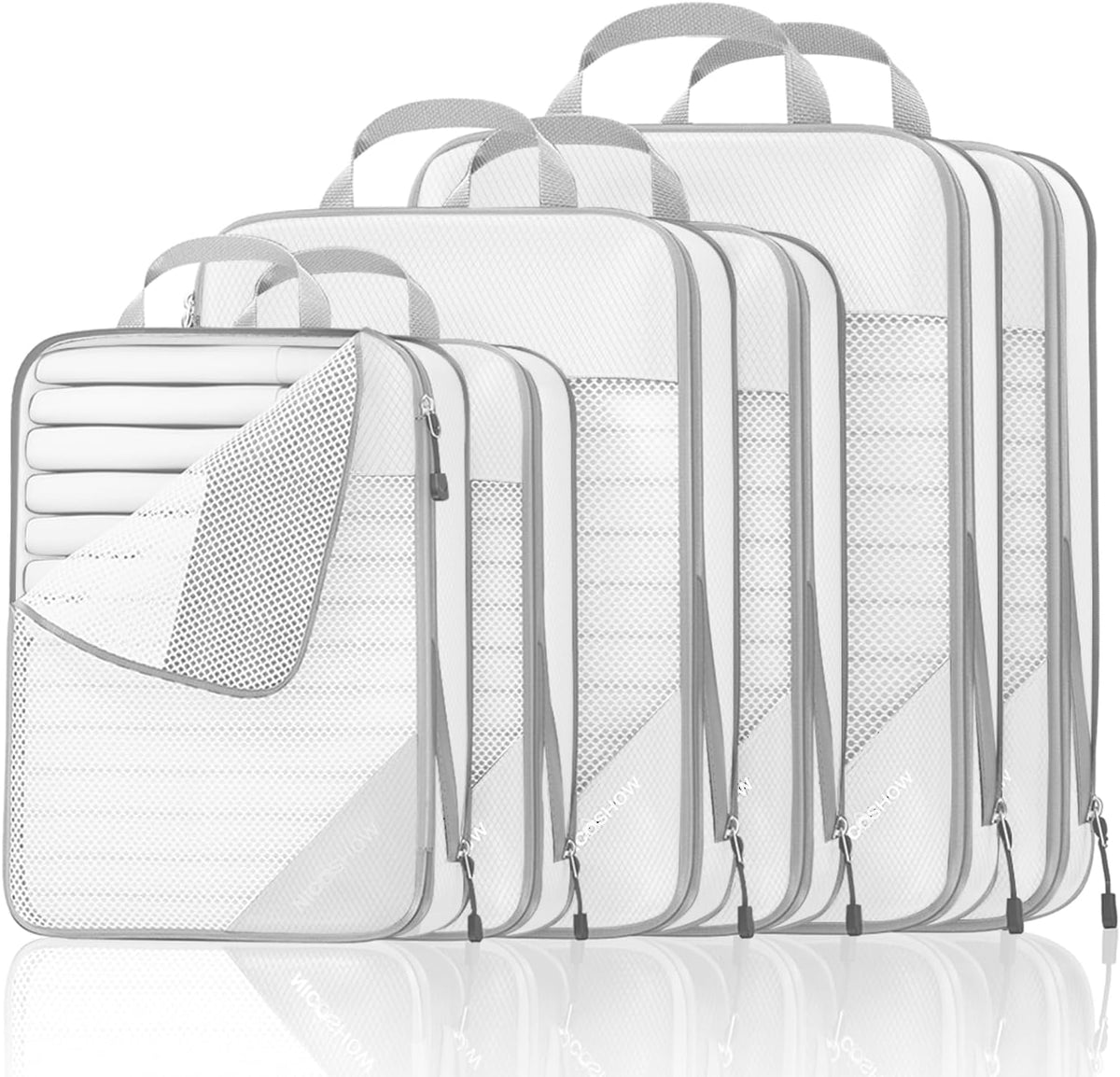 NICOSHOW Nylon Compression Packing Cube Set