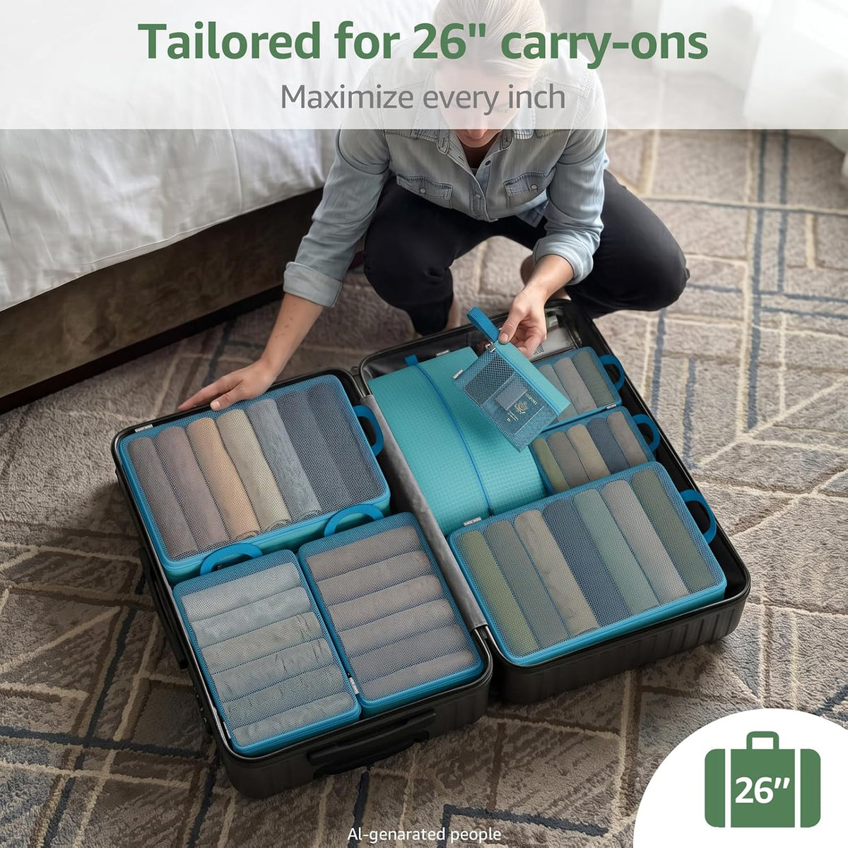 HDKJDPG Compression Packing Cubes
